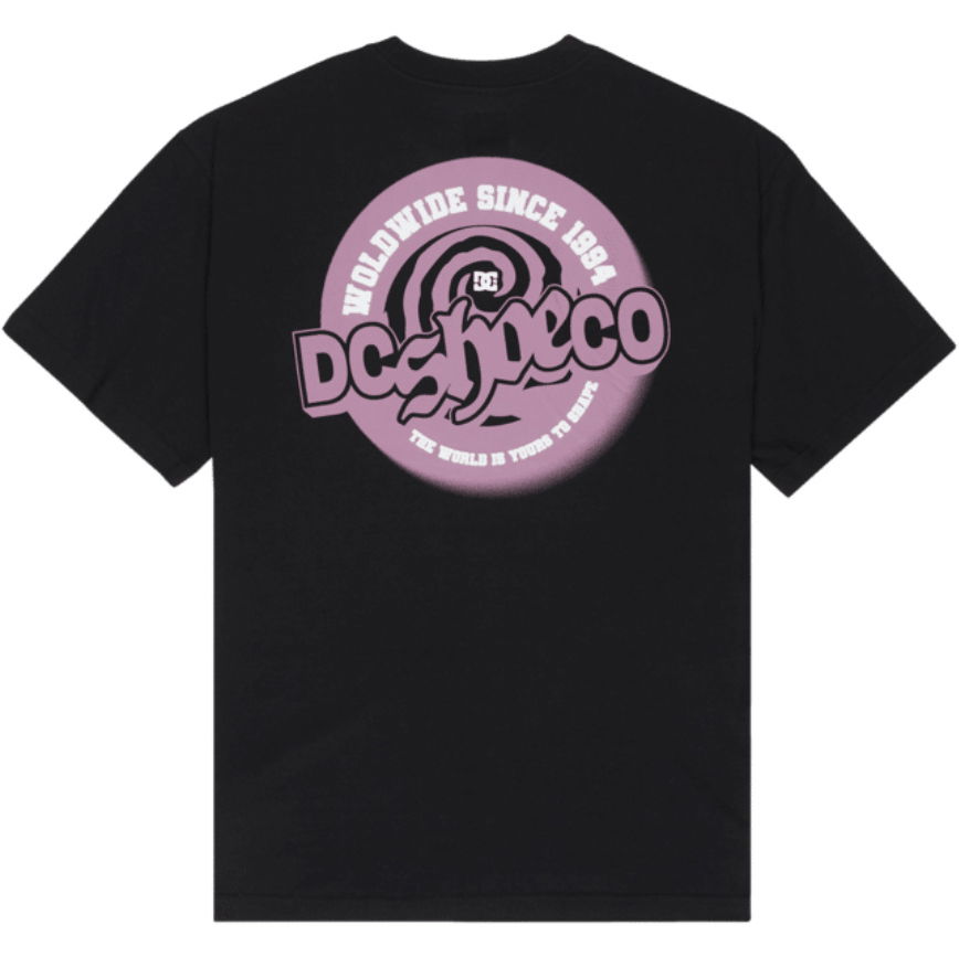2026 DC Shoes Mens Eye Of The Storm T-Shirt EDYZT04483 - Black